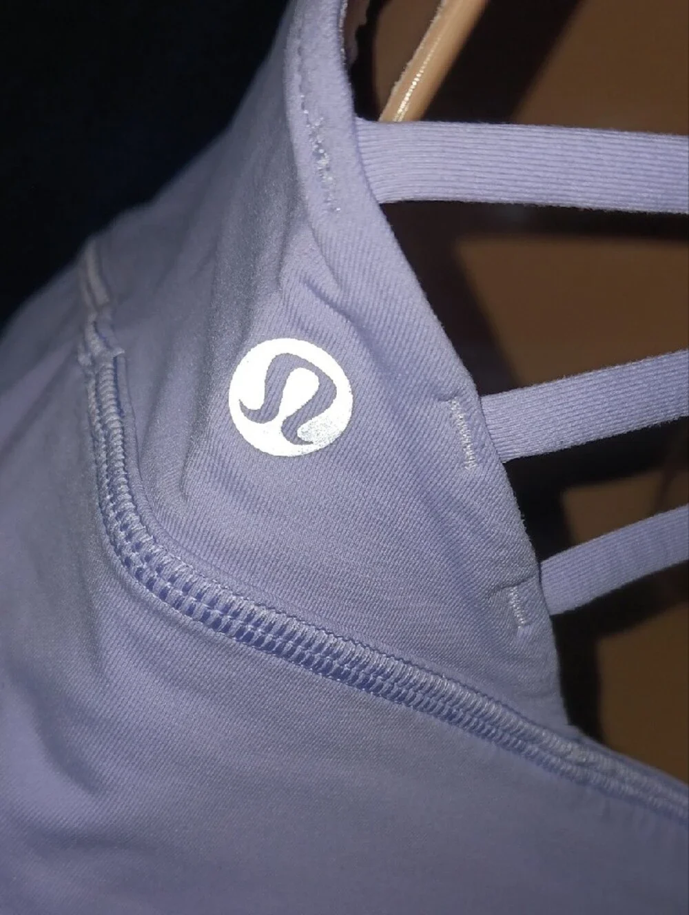 lululemon athletica Lavender Scoop Neck Crop Sports Bra
